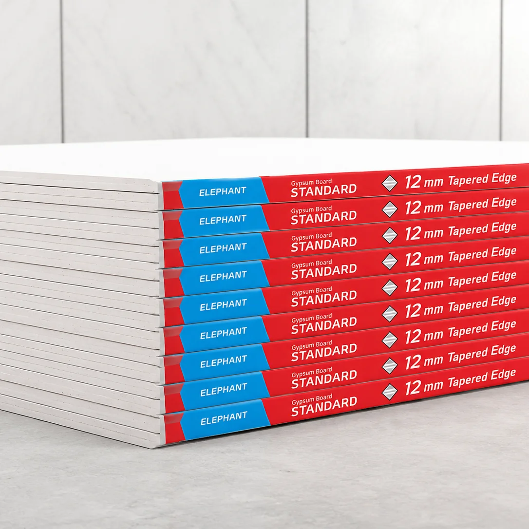 Standard Board Plus gypsum board for smooth walls and ceiling systems