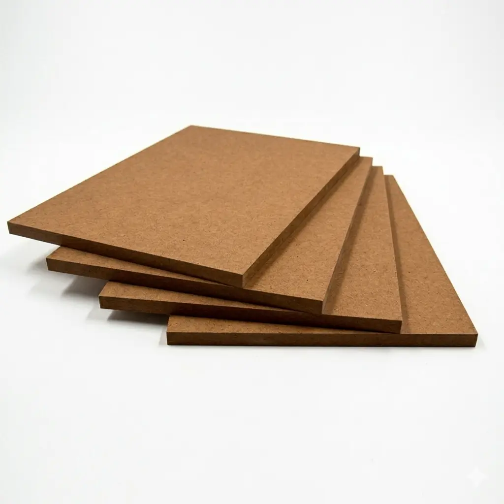 Premium Thailand MDF board with smooth surface for furniture and interior applications